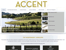 Tablet Screenshot of accent.busjour.com